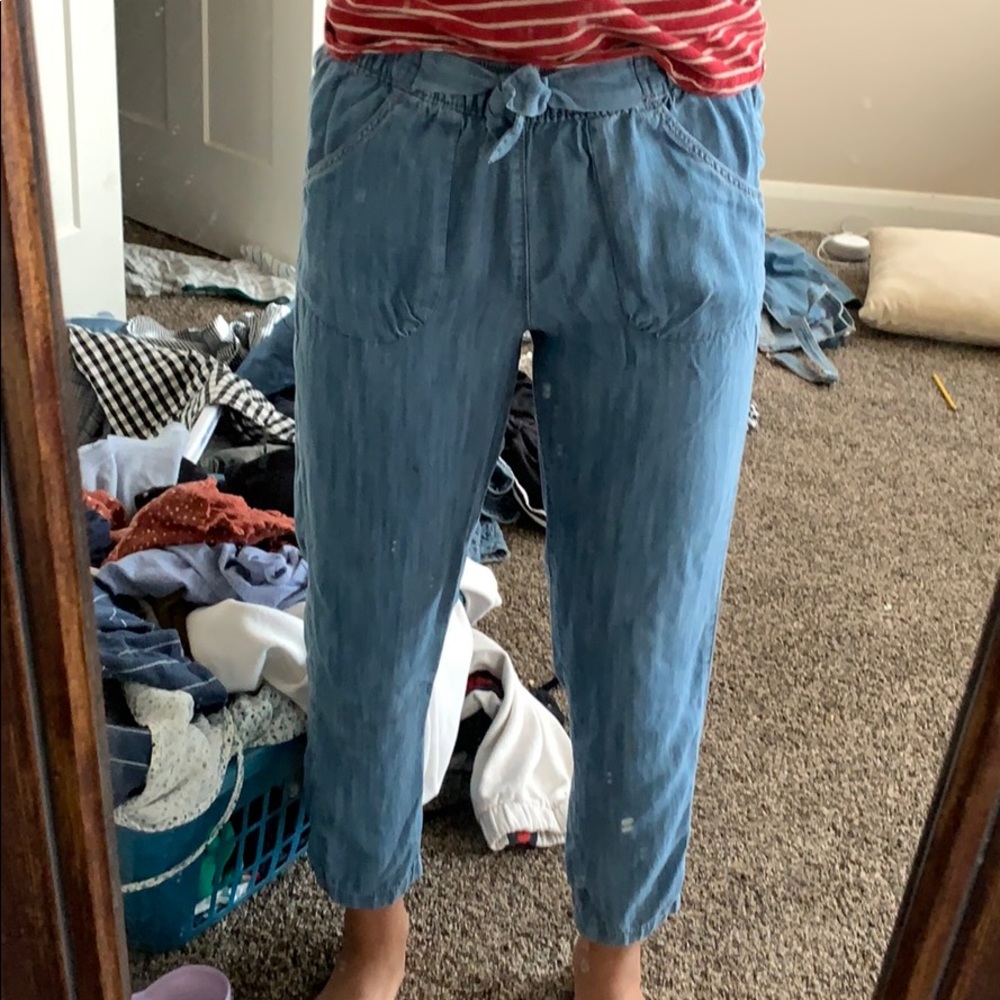 Blue pants